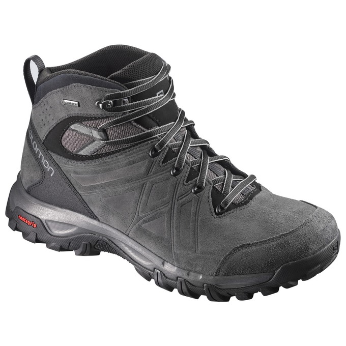 SALOMON EVASION 2 MID LTR GTX® Philippines - Men's Hiking Shoes - Black | 470825-EQT